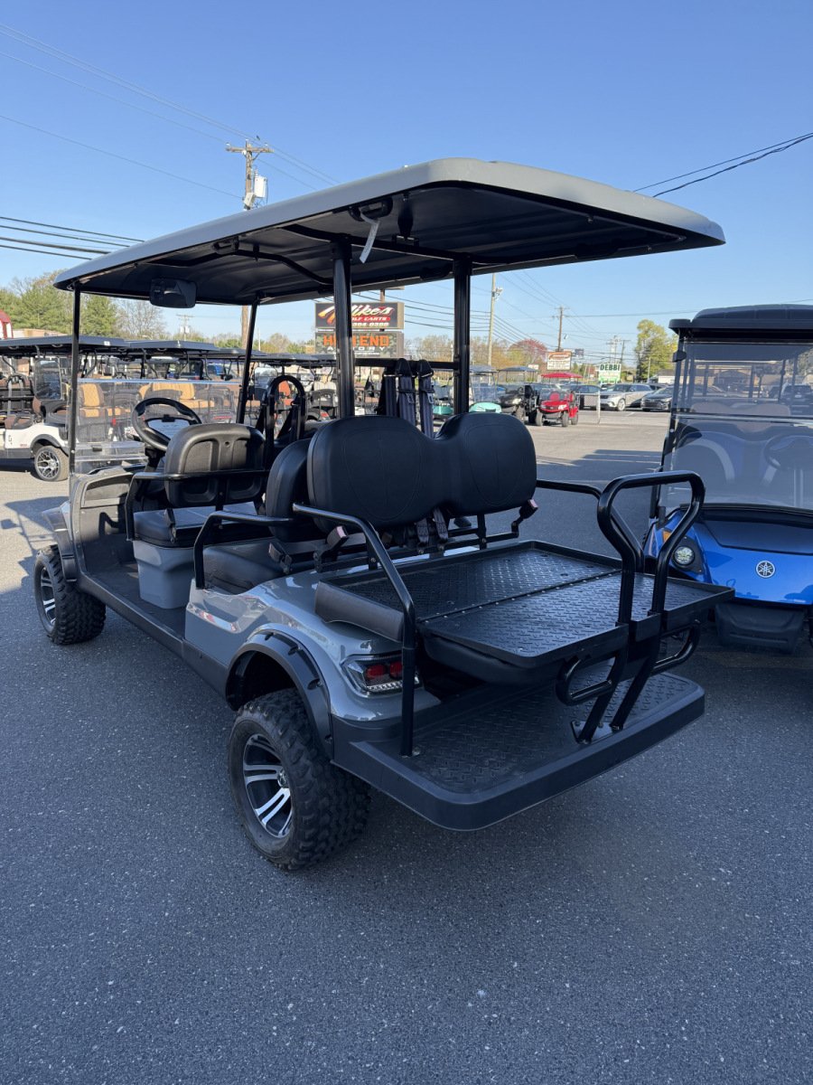 2022 Used Aetric A60L Grey 48 volt Low Speed Vehicle LSV street legal cart, 341 miles for Sale