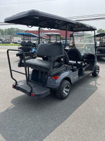 2022 Used Vivid V6 Gray 48 volt AC electric Lithium Low Speed Vehicle LSV street legal cart, 242 miles For Sale