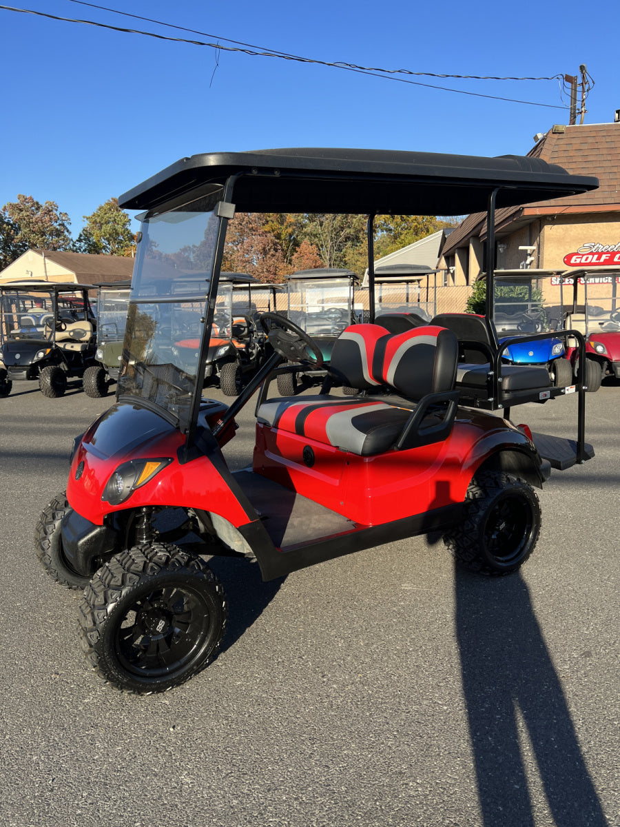 2018 Yamaha Drive2 48 volt electric custom golf cart For Sale
